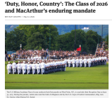 'Duty, Honor, Country': The Class of 2026 and MacArthur's Enduring Mandate